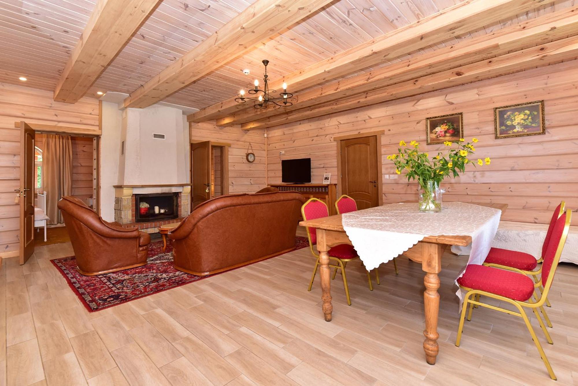 Brazuoleje Pas Juoza- Ramiam Poilsiui Guest House Trakai Rom bilde