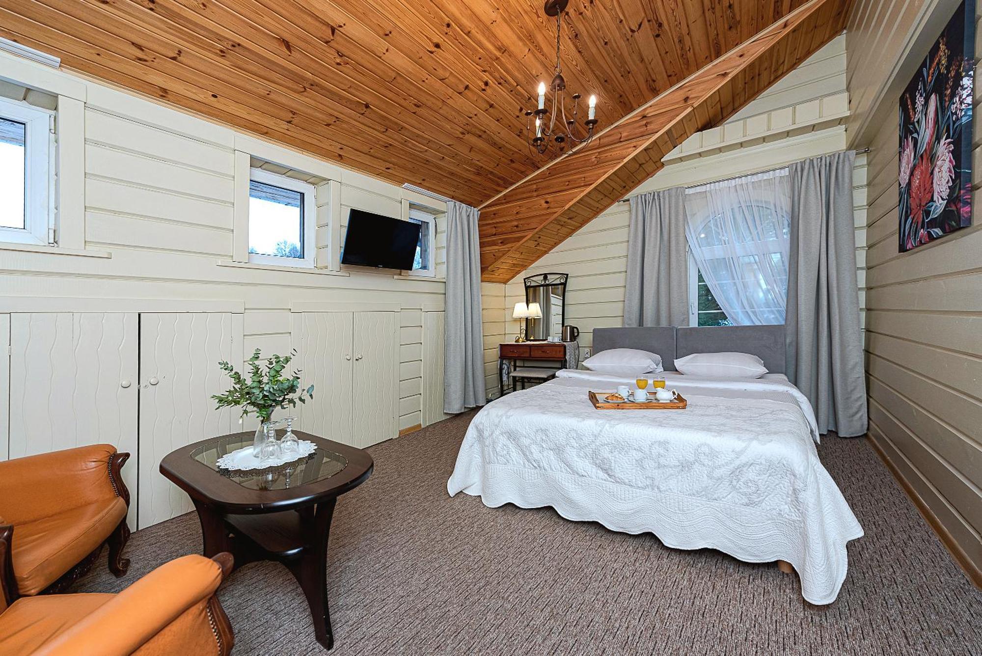 Brazuoleje Pas Juoza- Ramiam Poilsiui Guest House Trakai Rom bilde