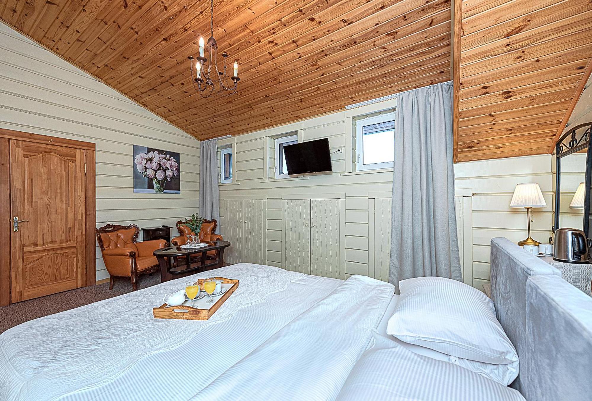 Brazuoleje Pas Juoza- Ramiam Poilsiui Guest House Trakai Rom bilde